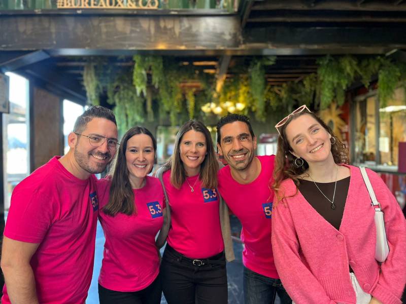 Impression DTF sur t-shirts BIO pour l’Ecole de Nutrition 5.3 à Lattes près de Montpellier