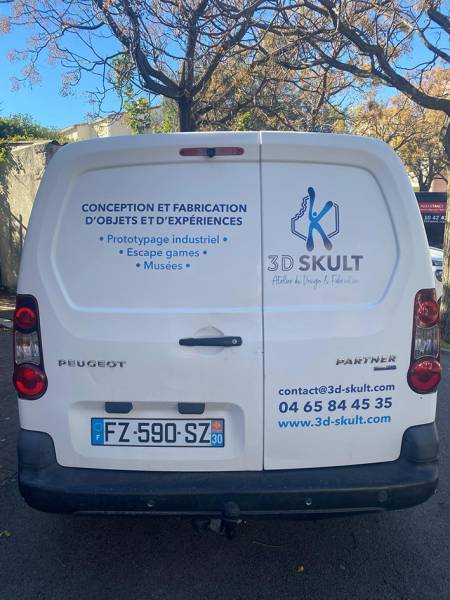 adhésifs professionnels, stickers haute visibilité, impression numérique