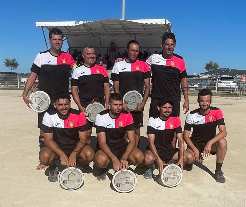 SET Maillot et short JOMA pour l'A.S.Cazouls Tambourin à Cazouls d'Herault, près de Pézénas