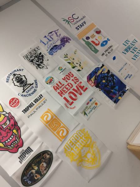 Impression DTF pelage à chaud à Montpellier et ses alentours