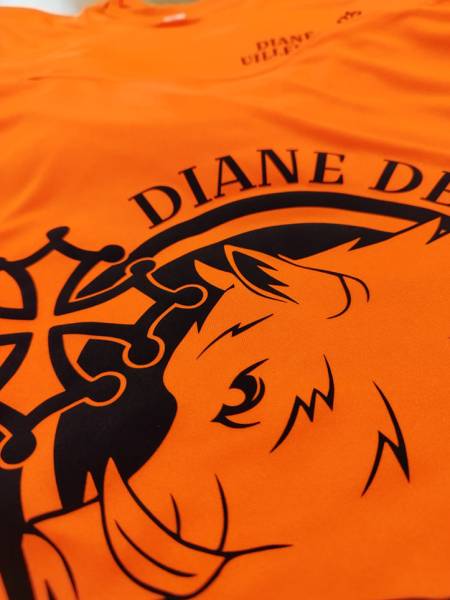 Tee shirt pour diane de chasse de villeveyrac, référence JC020