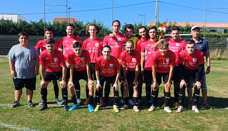 Equipement JOMA pour l'équipe de foot senior de Mudaison