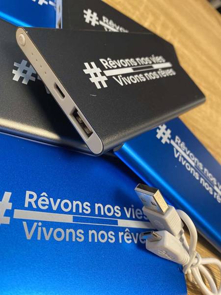 fourniture et l'impression de Powerbank