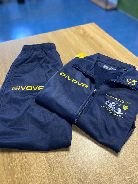 Survêtements personnalisés pour le club de pétanque de Candillargues