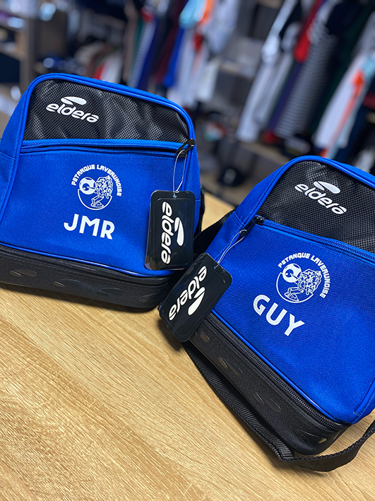 Sacoche boule petanque elders personnalisé sur montpellier et ses alentours