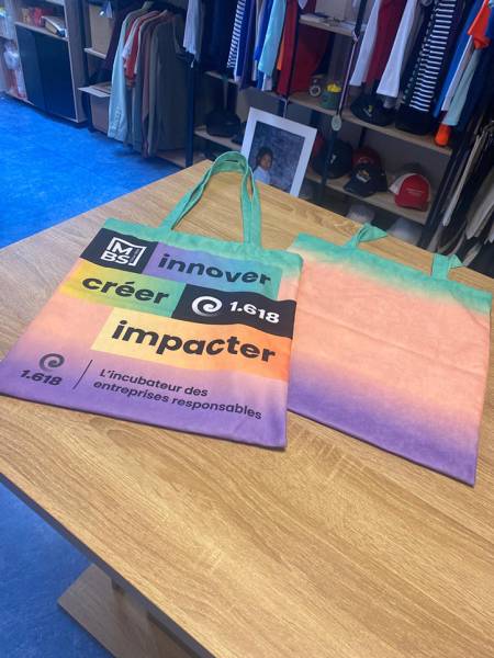 Tot bag sur mesure, impression sublimation sur Montpellier