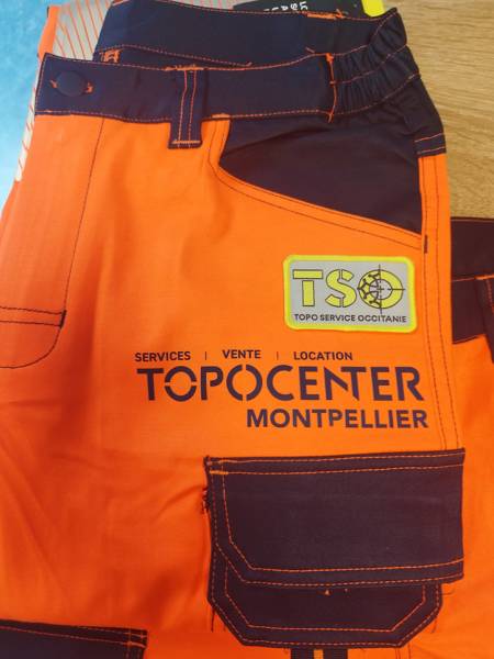 Textiles EPI haute visibilité personnalisés – Impression DTF & patch brodé – Topocenter à Montpellier (Hérault) région Occitanie