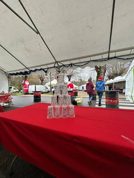 Ecocup personnalisés pour le Comité des Fêtes de Usseau dans la Vienne, Région Nouvelle-Aquitaine