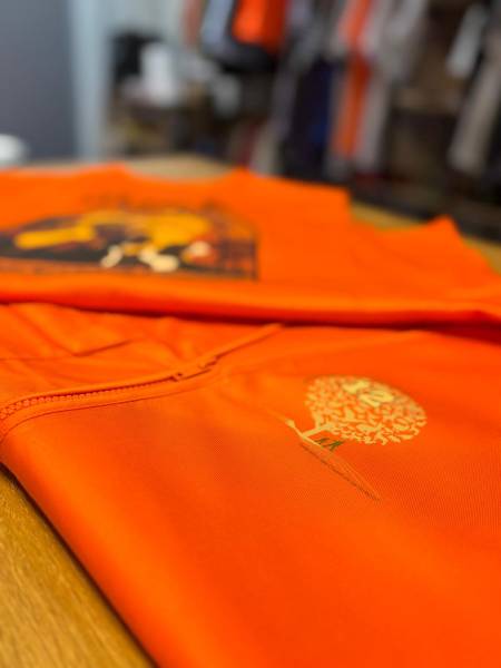 Impression Gilet haute visibilité (orange ou jaune fluo) 