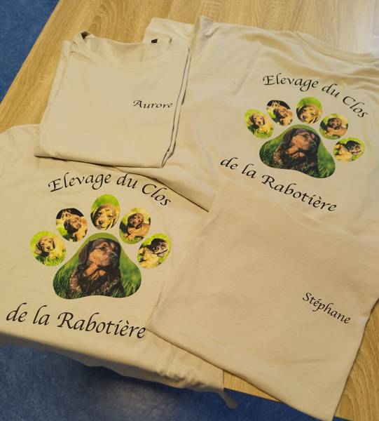 Broderie professionnel sur tee shirt casquette polos veste et parkas